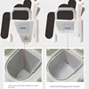 Thermostatic Seat Ring Commode Toilet Chair for Elderly Disabled, Adjustable Toilet Chair Portable Toilet Seat for Adults 3