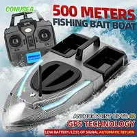 Gps Rc Bait Boat Fishing Boats Flytec V900  Carp Initiator Boat remote controlled Fish Finder 2 Hoppers 2Kg 500M Distance Boats 1