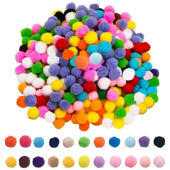Small Colorful Pom Poms 1