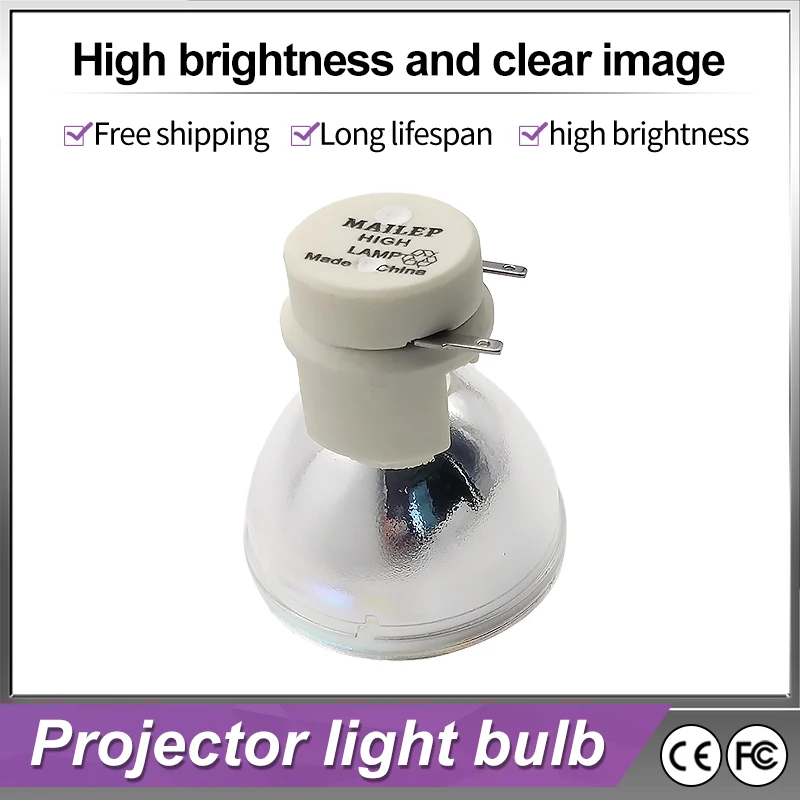 

Top Quality 5J.JG705.001 Projector Lamp bulb For Benq MS531 MX532 MW533 MH534 TW533 P-VIP 210/0.8 E20.9n