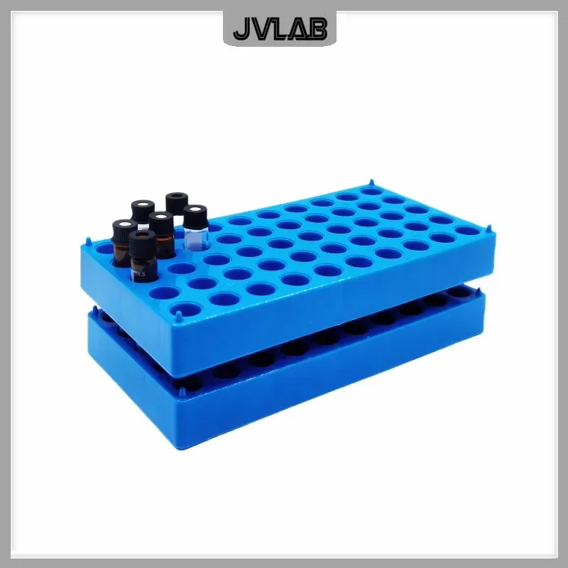 Plastic Chromatography Vial Rack For 12 mm Micro Vials Replacement 9301-0722 vial rack