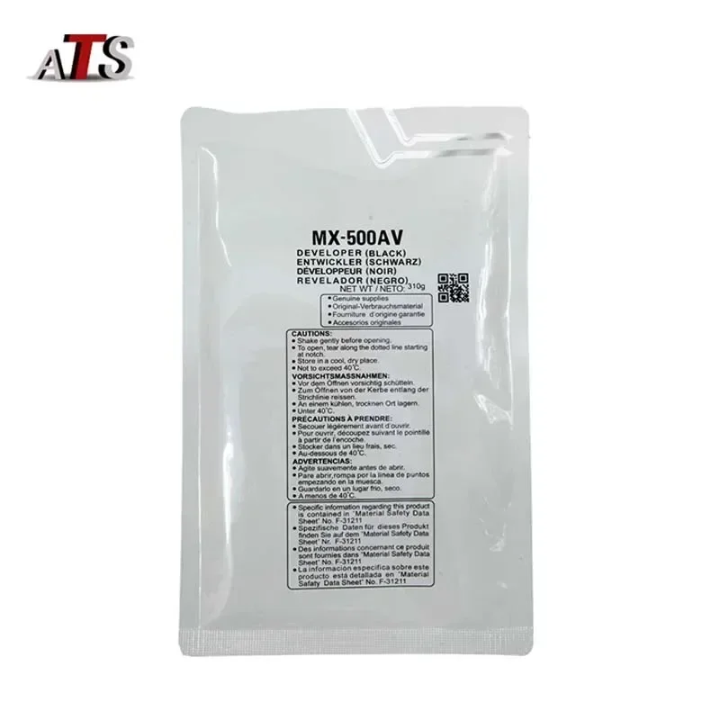 Sobresselentes da Copiadora do pó do Colaborador Altamente Estáveis Mx500 Mx500av Apropriados para mx Afiado 500 310g bk 1pc Peças