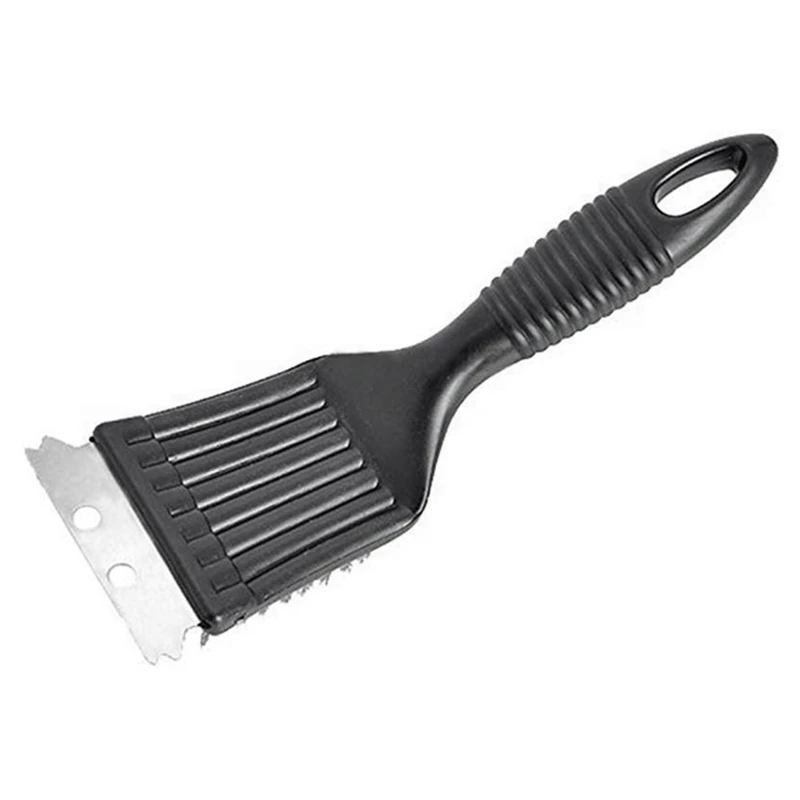 HOT SALE Barbecue Grill Brush Steel Wire Bristles BBQ Cleaning Brushes Durable Cooking Tool Outdoor Home BBQ Gas Kit Accessories
