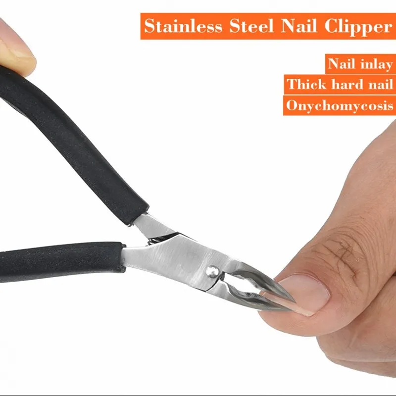 2Pcs Dead Skin Pliers Nail Clippers for Thick Nail And Ingrown Toenails Beauty Tool For Women Art Salon toe nail clipper nail clippers