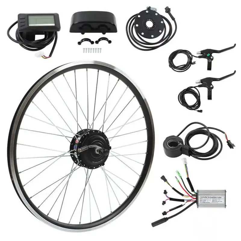 36v 250w 26 Inch Electric Bike Front Drive Motor Wheel Kit Electric
