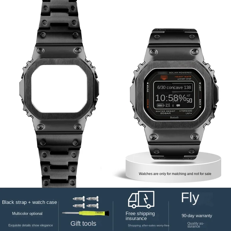 Casioケース用ベゼル,g-shock,Bluetooth DW-H5600,心拍数制御