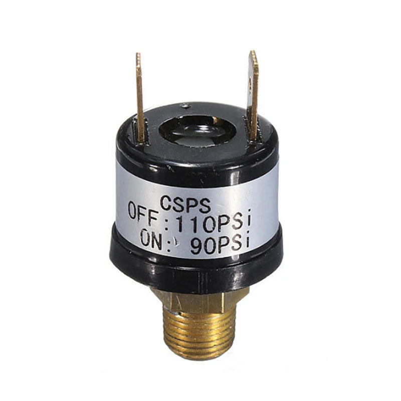 12V 3.5A Horn Compressor Air Pressure 90-110PSI 120-150PSI 170-200PSISwitch Automobile Air Pump Storage Tank Pressure Switch