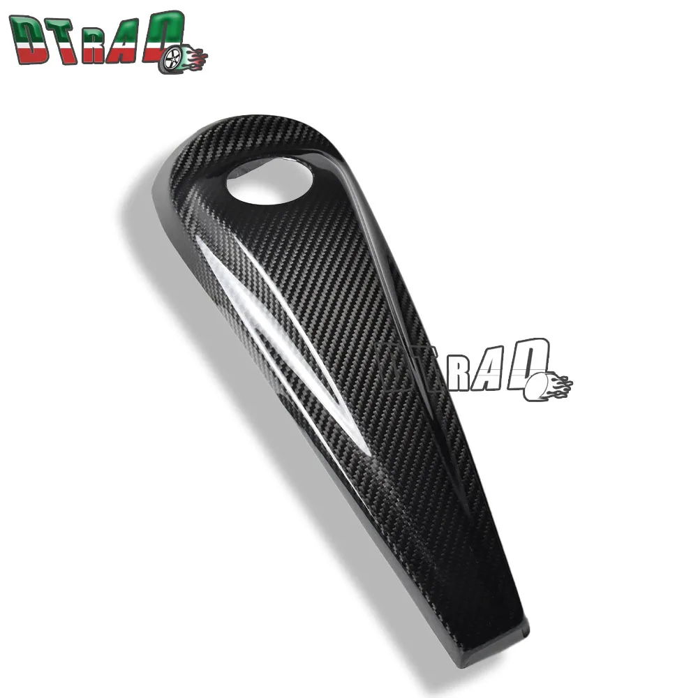 Motorcycle Twill Carbon Fiber Dash Fuel Console Gas Tank Cap Cover For Harley Touring CVO Electra Road Street Glide 08-22