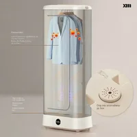 Midea clothes dryer foldable portable storage  dormitory variable frequency high power quick drying double sterilization dryer 1