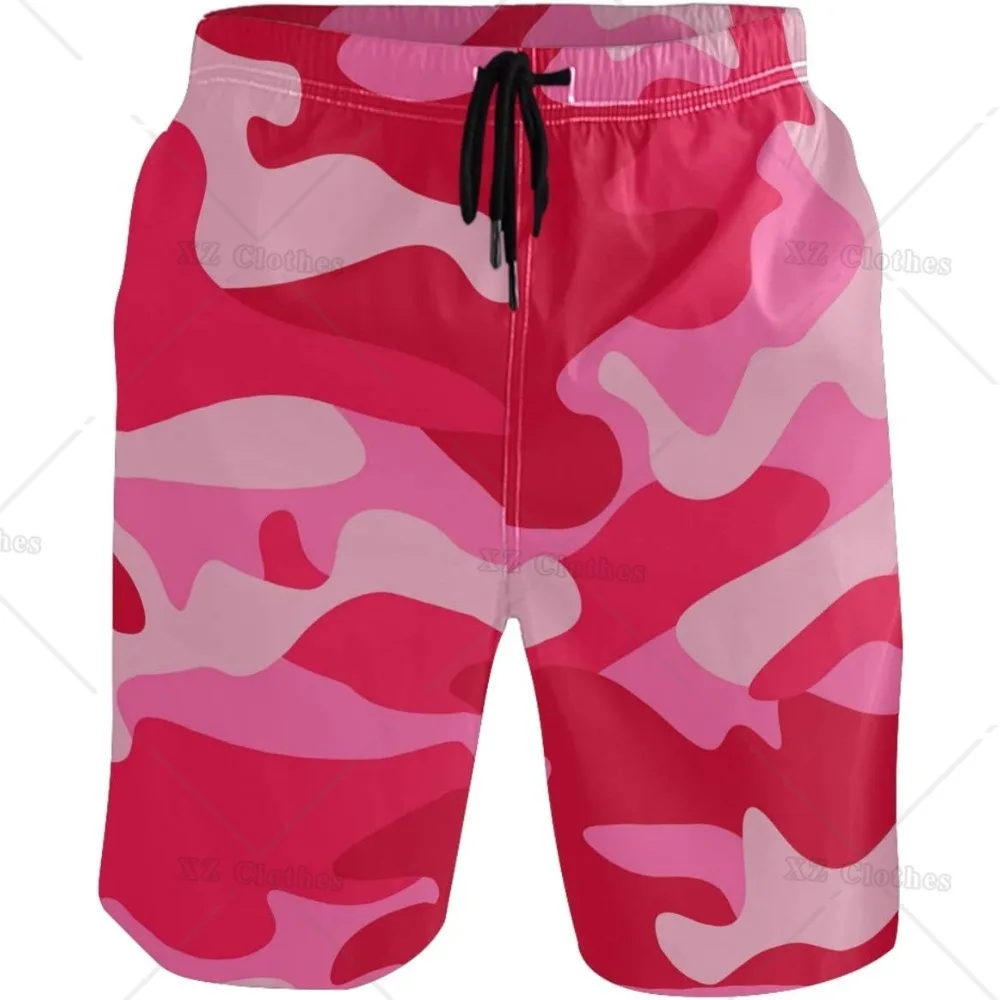 

Camouflage Design Stylish Men's Quick Dry Beachwear Sports Swim Trunks Running Swim Board Shorts Bathing Suits with Mesh Lining