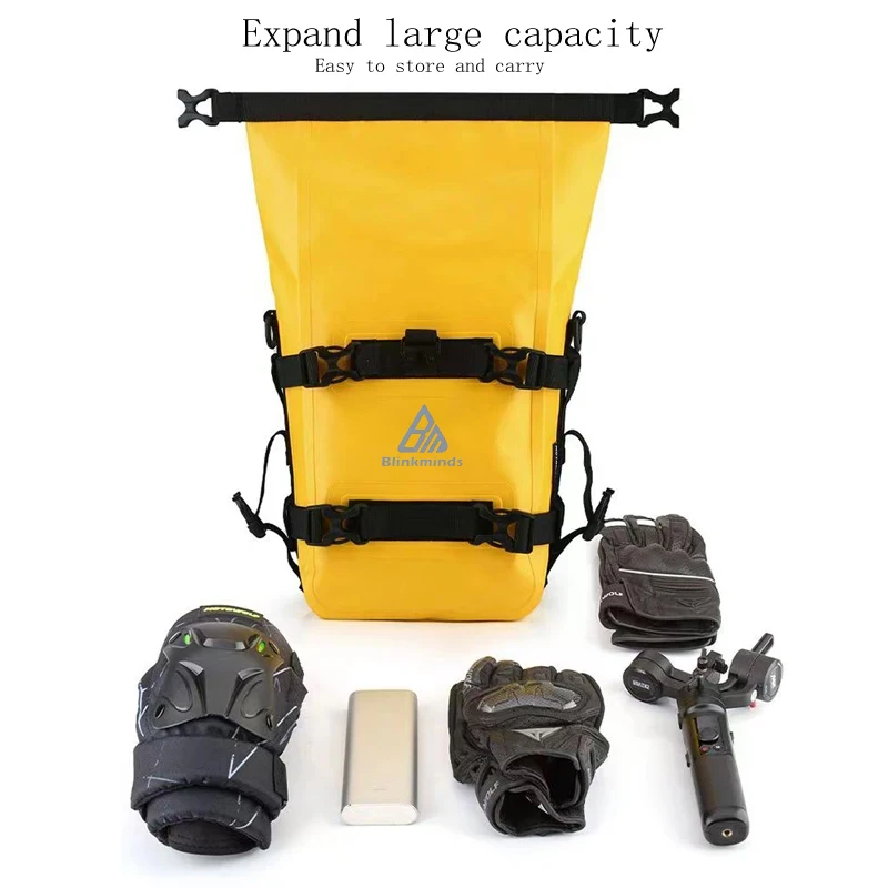 Sacoche Moto Universelle Étanche Fixation Barres de protection - Outils Réparation, BMW, Honda, Suzuki, GS, C2223 - Blinkminds 4 Sacoche Moto Universelle Étanche Fixation Barres de protection - Outils Réparation, BMW, Honda, Suzuki, GS, C2223 - Blinkminds – Image 4