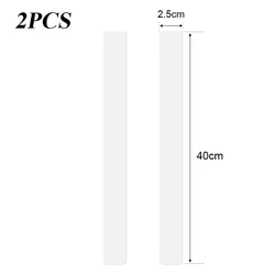Acrylic Rolling Pin Spacers - Dough Thickness Guides (Set of 2) - Thickness 2mm (2.5 x 40cm)