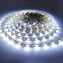 Versatile LED Strip Light with Battery Power - White/Warm White Illumination for Cabinets and Backlighting (White light)