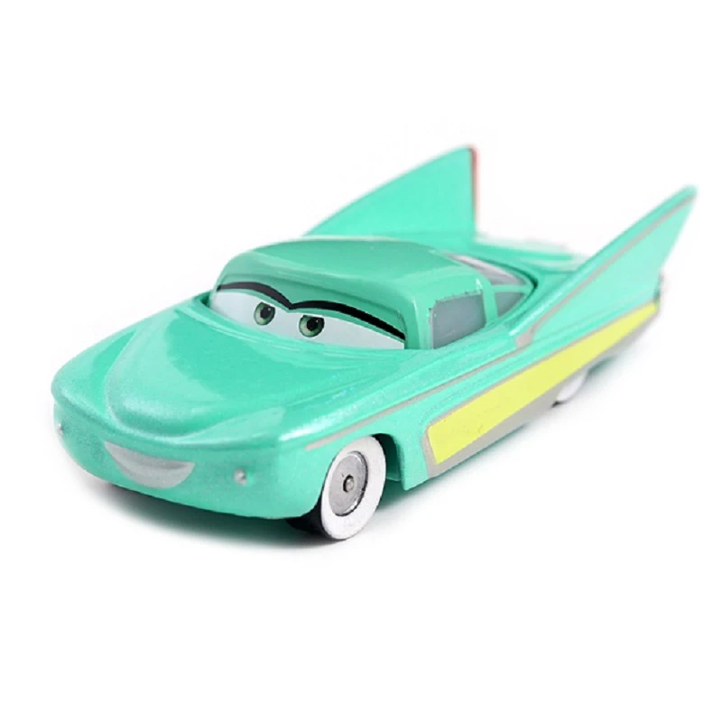 Cars 2 Disney Pixar Car 3 Lightning McQueen Mater Chick Hicks Dinoco King plane Sally Luigi Metal Alloy Model Toy Children Gift - Bilde 6