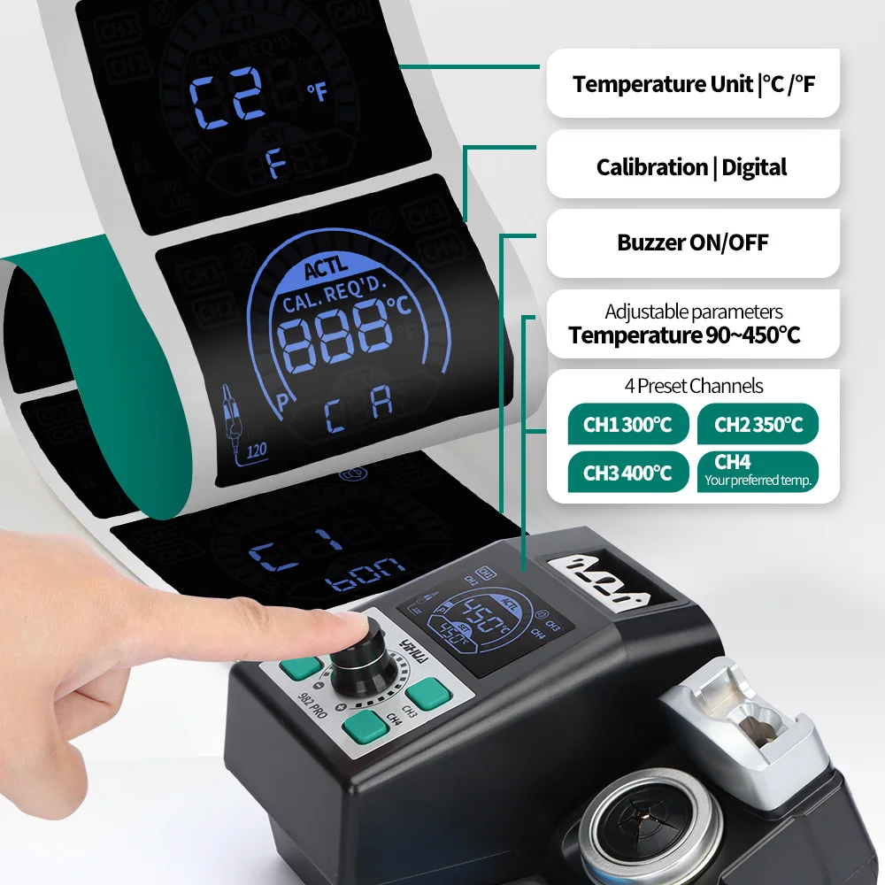 YIHUA SMD Tweezer Soldering Iron Kit 982 pro 2 IN 1 Desoldering Station For Electronic Repair Quick Remove IC soldering station soldering tool desoldering station