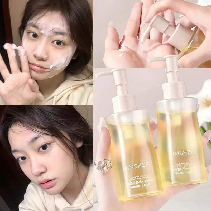 Gentle Facial Cleansing Oil and Makeup Remover for Oil-Control and Pore Purification