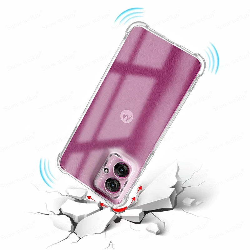 Airbags Buffer Full Protection Shockproof Clear Soft TPU Back Case Cover