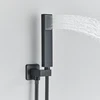 Bathtub Wall Mounted Faucet Set Bathroom Shower Faucet Waterfall Outlet Cold And Hot Mixing Mixer With Bath Tub Spout 3