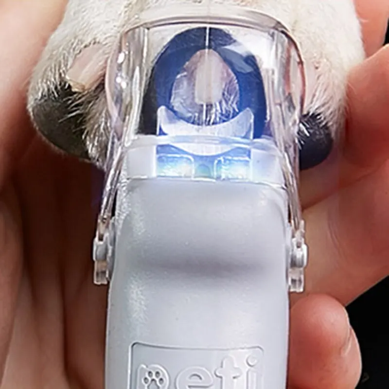 Pet Nail Clipper LED Light-emitting Magnifiable Dog Cat Special Nail Clipper Multi-function Trimmer Pet Grooming Supplies