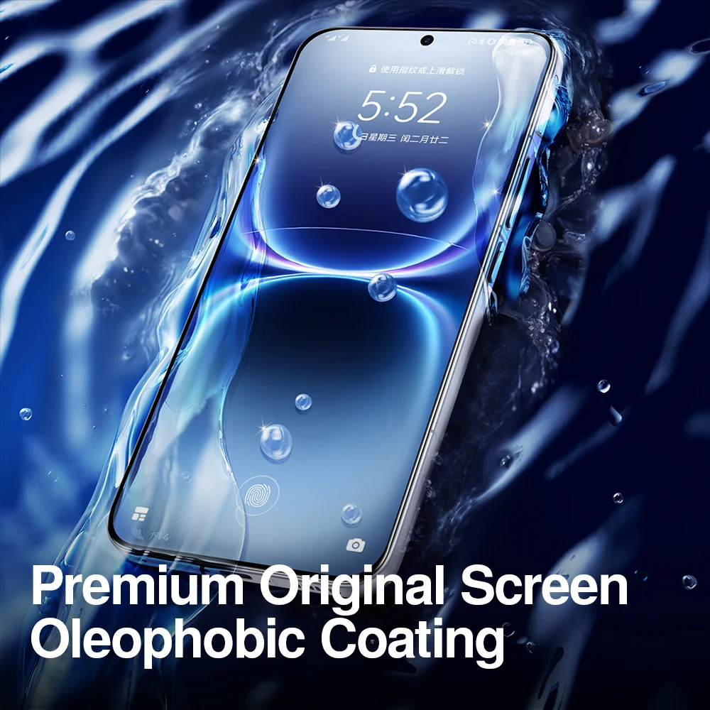 SmartDevil HD Tempered Glass Film with Auto-Dust Removal Kit - Clear Screen Protector