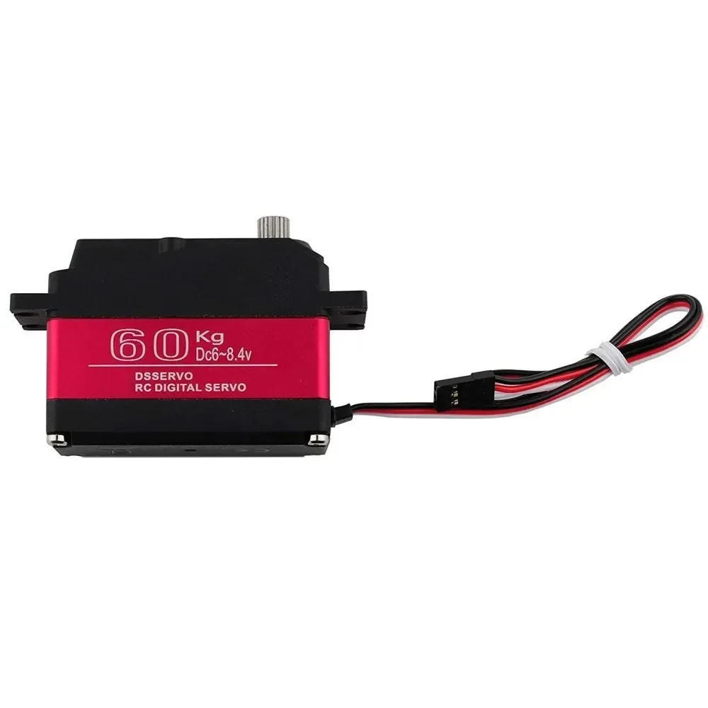 Servo Digitale DS5160 60kg Coppia Per Modelli 1/5 Come Baja Redcat HPI 5B, Nero E Rosso