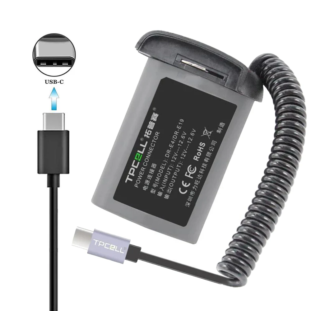 SDカード,LP-E4/ACK-E4電源アダプター,4 DC,モデルDR-E4用