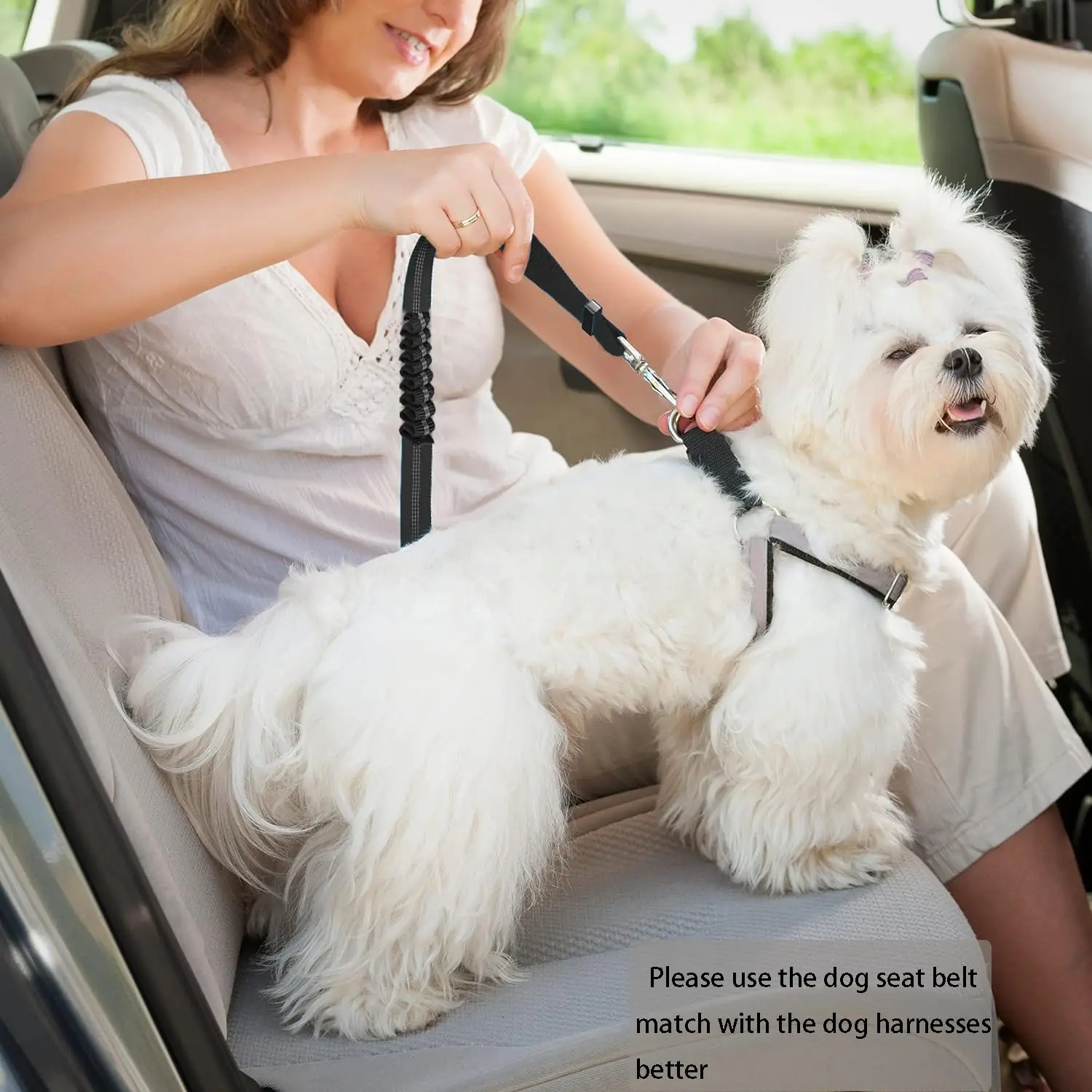 Heavy Duty Dog Car Seat Belt 6