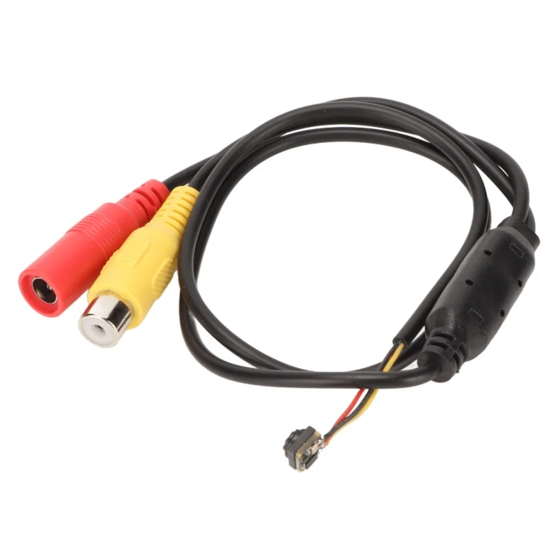 Micro Telecamera di Sicurezza PAL 800TVL 6x6, Videocamera Analogica per Casa con Uscita AV, Piccola Telecamera CCTV - immagine 4
