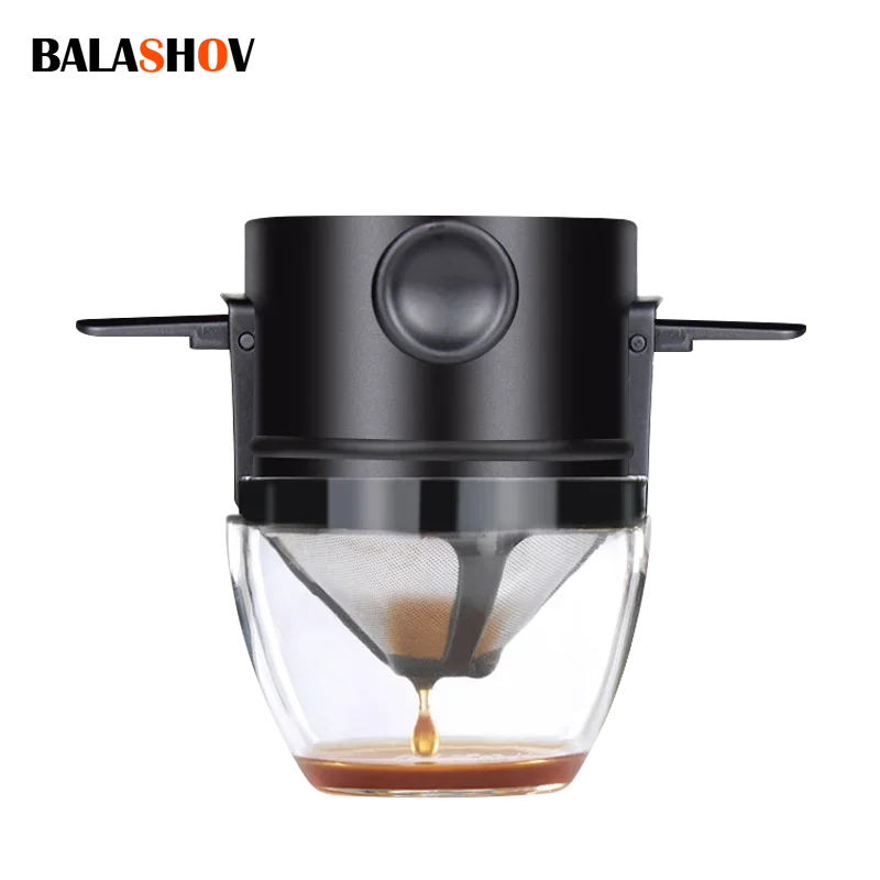 Stainless Steel Foldable Coffee Filter Dripper Portable Reusable Paperless