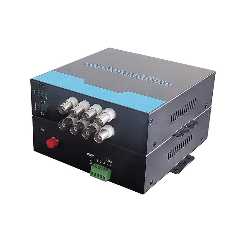 CVI TVI AHD Video optical transceiver CCTV System1CH 2CH 4CH 8CH 1080P coaxial