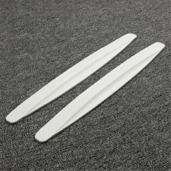 Anti - Collision Car Bumper Protector Strips - 40cm Scratch Guard for Doors and Corners, Set of 2 (White)