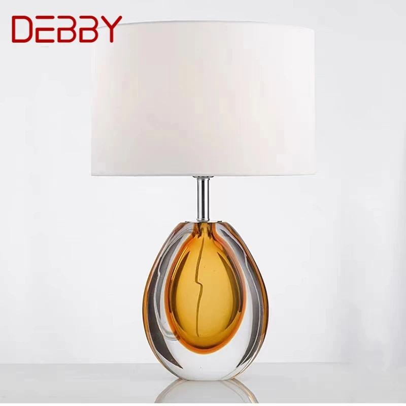 

DEBBY Nordic Modern Glaze Table Lamp Fashionable Art Iiving Room Bedroom Hotel LED Personality Originality Desk Light