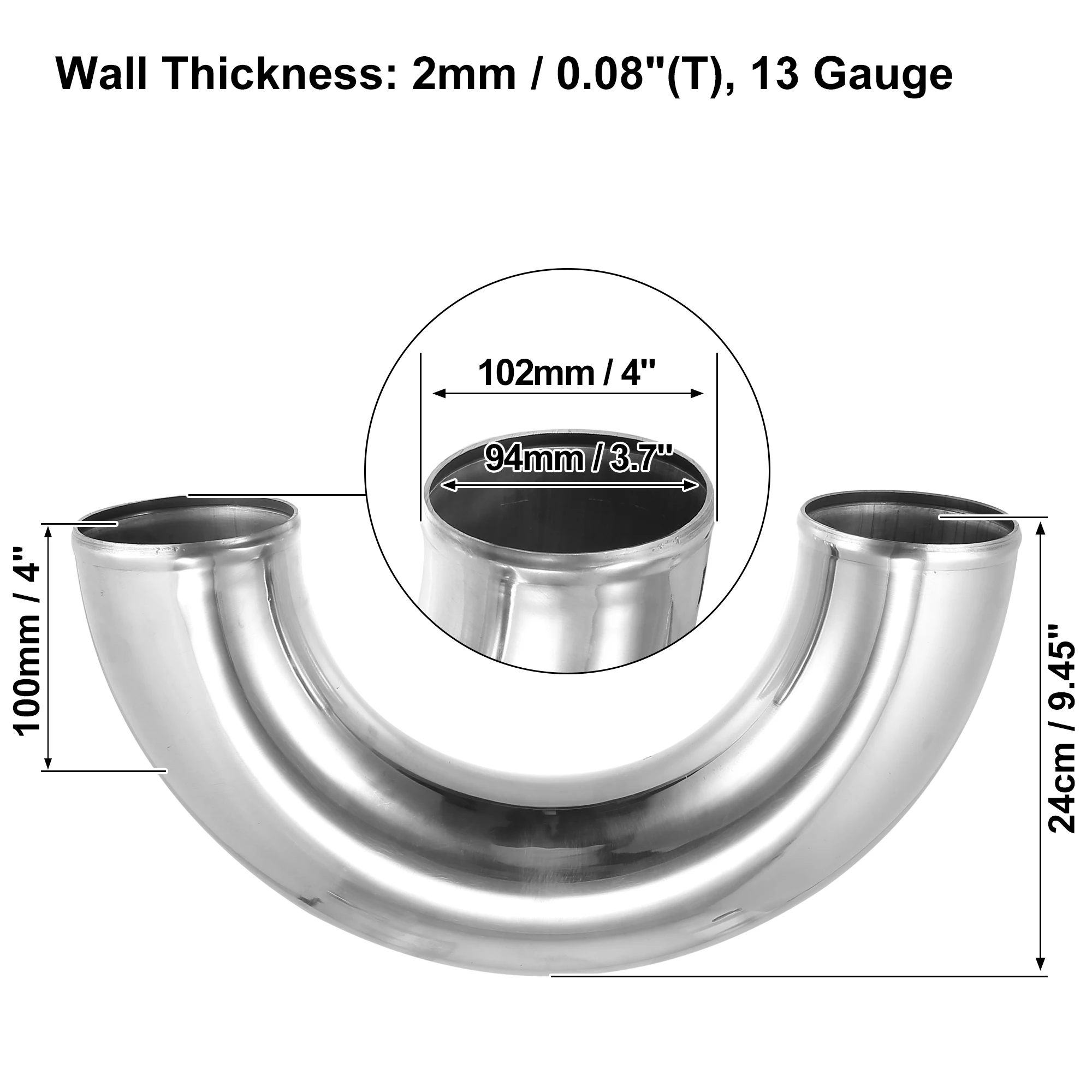 OD 102mm 180Deg
