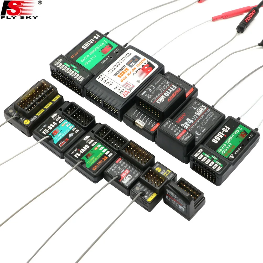 Récepteur RC Flysky FS-iA6/FS-iA6B/FS-X6B/FS-iA10B 2.4G 6-10 Canaux