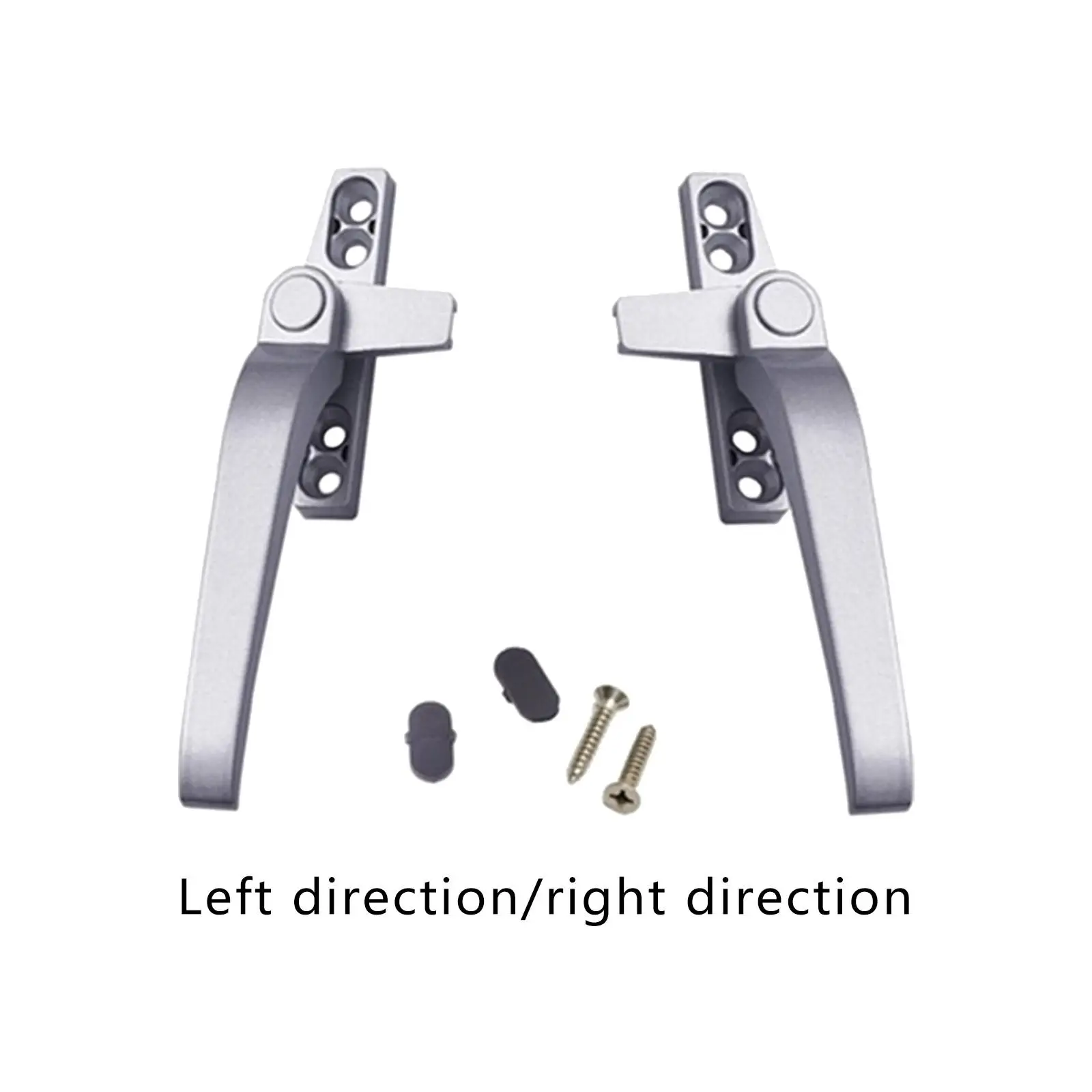 Universal Window Handles with Lock Handle Casement Locking Handle for Kitchen Double Glazing