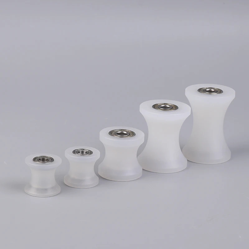Nylon U-groove Bearing Roller Track Wheel Guide Roller Support Door Window Sliding Door Mechanical Pulley 1Pcs
