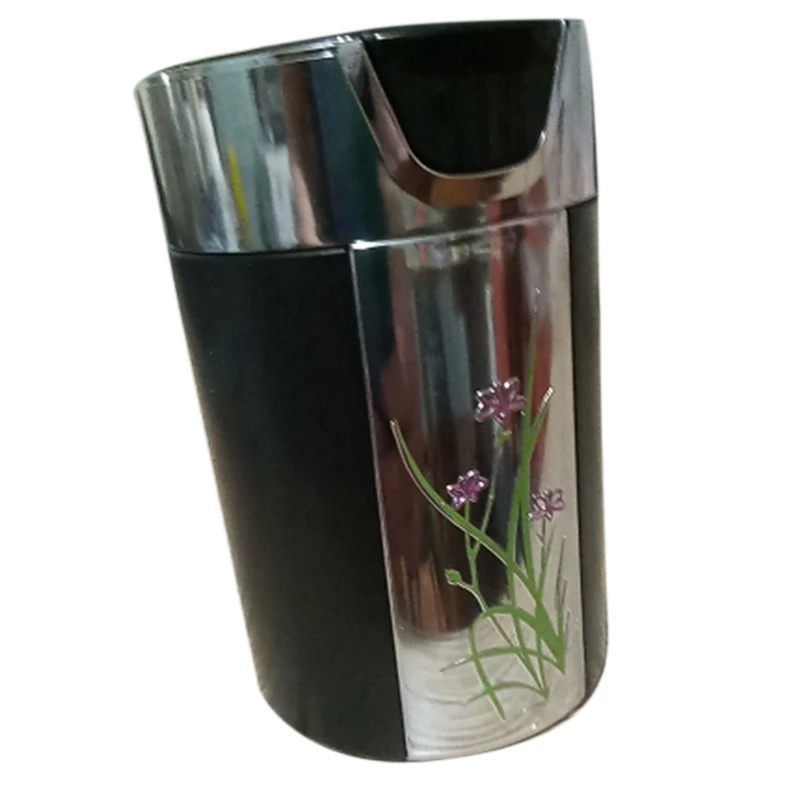 

Portable LED Light Ashtray Universal Cylinder Holder Air Outlet Interior Products Car Ashtray