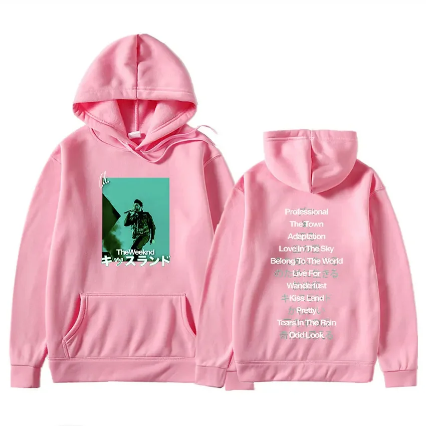 Singer The Weeknd Trilogy Album Graphic Hoodie Men's Women Fashion Hip Hop Oversized Pullovers Street Trend Vintage Sweatshirts