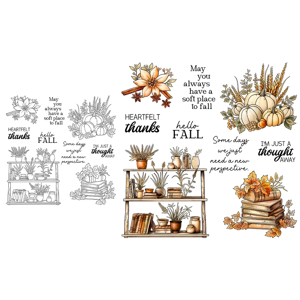 Mangocraft Clear Stamp DIY Scrapbooking Supplies