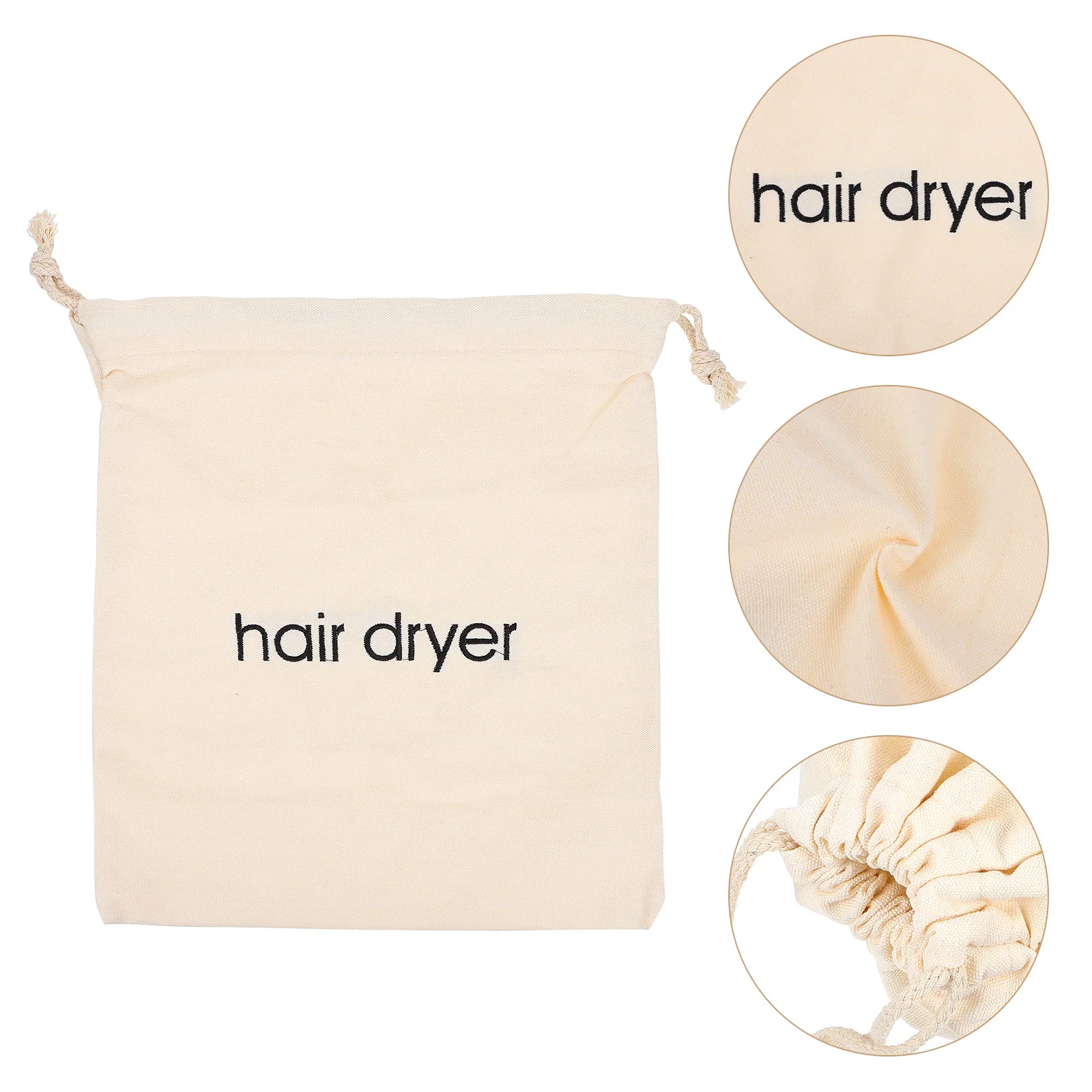 Hair Dryer Bag Drawstring Pouch Hairdryer Case Travel Container Storage Sack Organizer Curling