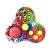 Solid Color Fidget Decompression Spinner for Release Stress Autism Anxiety Relieve Adult Kids Stress Relief Anti-Stress Fingerti 6