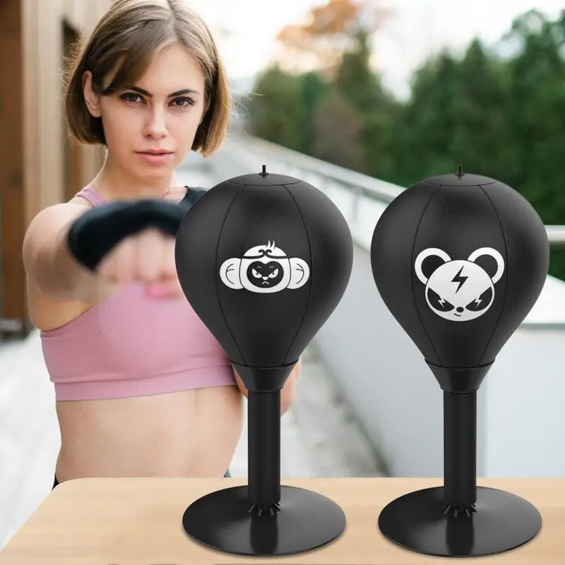 Punching Bag Desktop Punching Bag Stress Buster With Suction Cup Desk Table Boxing with Strong Suction Cups