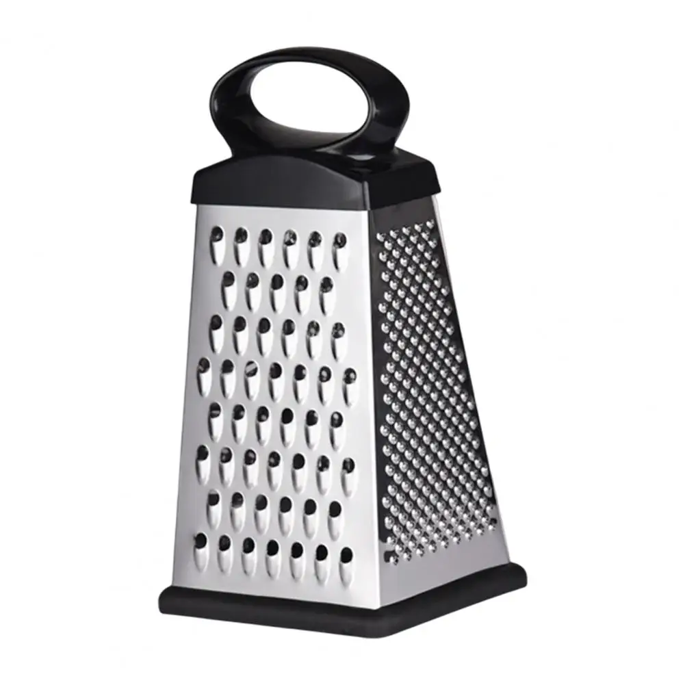 Vegetable Grater Non-Slip Base Ergonomic Handle with Non-slip Rubber Ring  Four-side Potato Cheese Grater Vegetable Cutter for Re - AliExpress