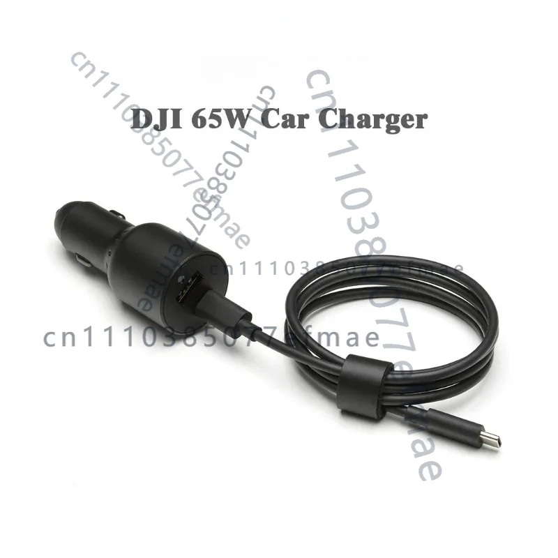 DJI 65W 차량용 충전기 ? USB?C/PD/PPS, 이동 중에도 배터리 및 리모컨을 빠르게 충전하는 기능