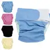 4 Colors Adult Cloth Diaper Reusable Washable Adjustable Large Nappy Adult Diaper Pants for Men Women Patients 6