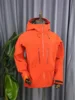 ARC Embroidery Alpha SV 6th Three Layer Mens Womens High Quality Camping Coat Outdoor Waterproof Windbreaker Hiking Jackets 1