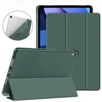 For Samsung Tab S11 Case 11 inch Magnetic Trifold Leather TPU Smart Cover 1