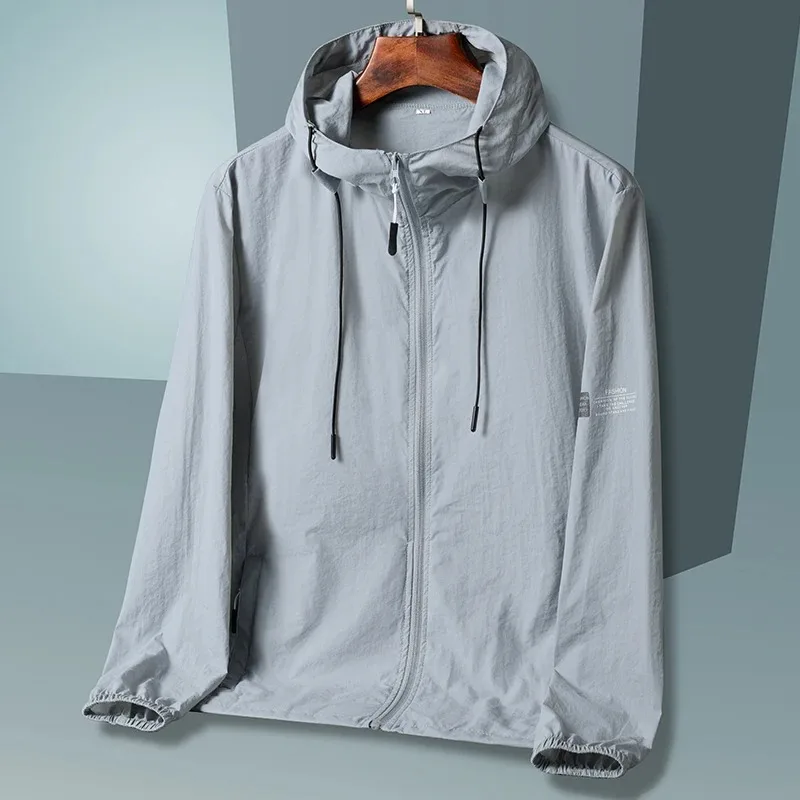 Sun Protection Jacket Fashionable Trendy Sun Protection Clothing Lightweight Breathable Couple's Cold Super Strong UV Protection