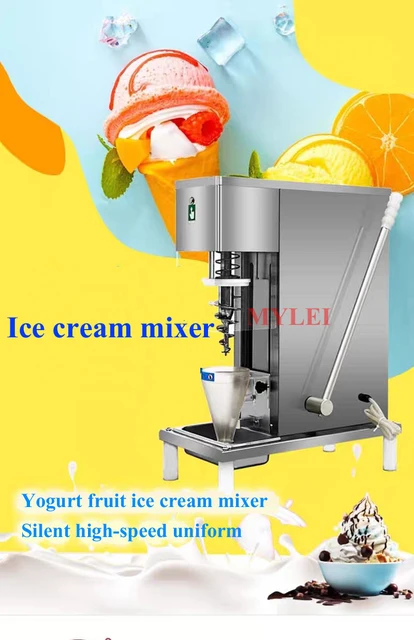real fruit ice cream blender