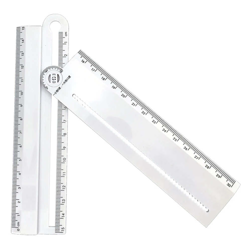 Folding Geometric Ruler - Multifunctional Drawing  Drafting Tool